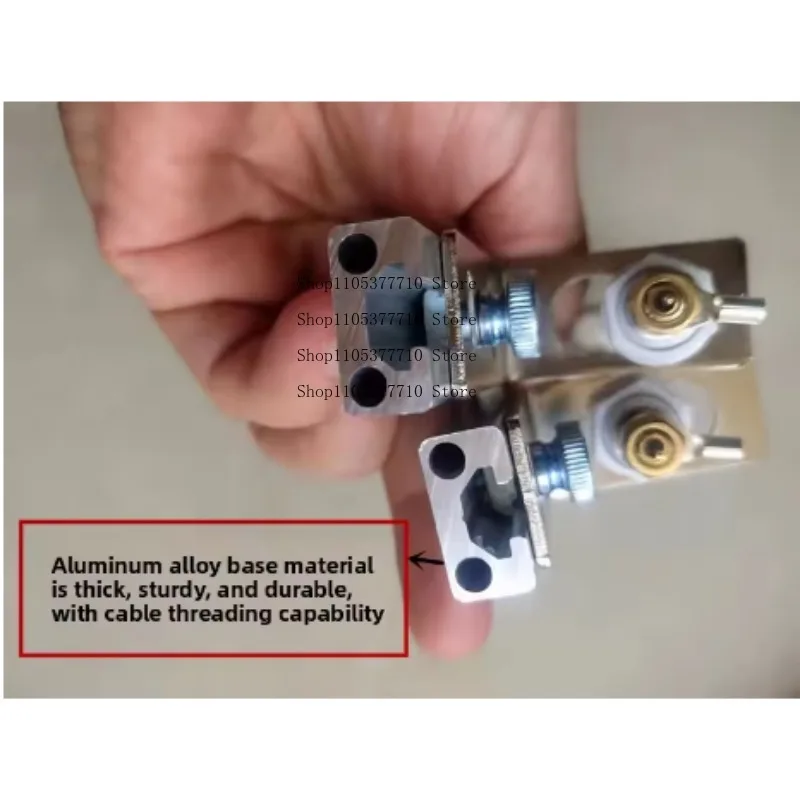 Adjustable 20-60A Four-Wire Battery Test Fixture for 18650 & 21700 Internal Resistance Measurement 5 Sold
