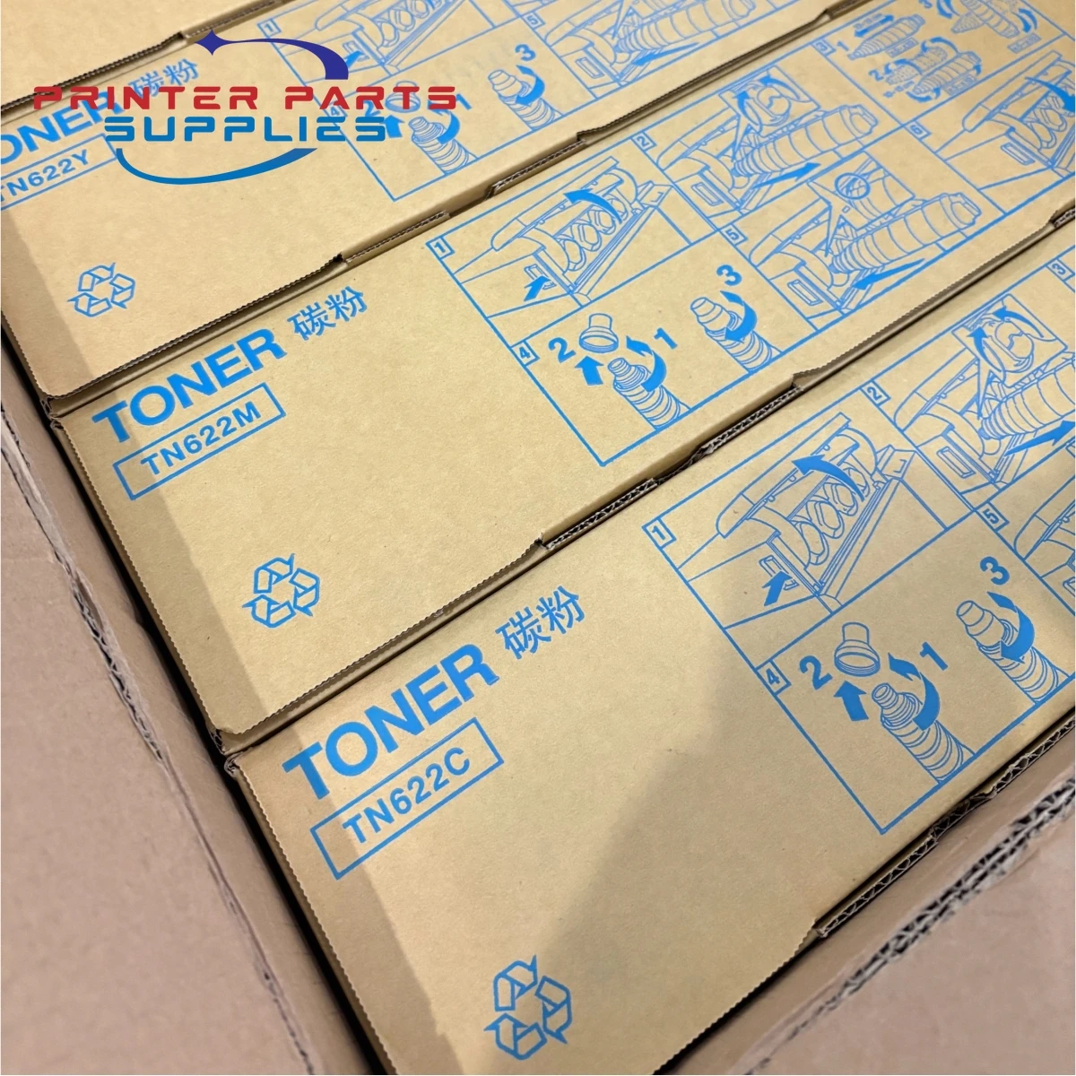 

TN622 Toner Cartridge CMYK for Konica Minolta Bizhub Press C1085 C6085 C6110 C7000