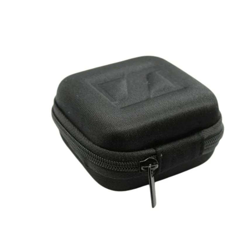 1 PC Black Square Earphone Storage Box Portable SD Card Protection Box Earphone Carrying Box For Sennheiser CX6 Hard Case
