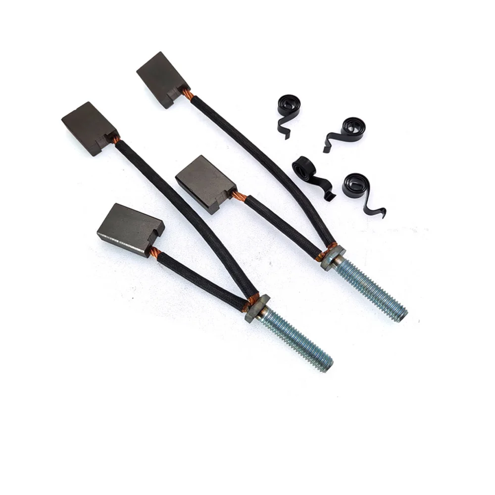 Electric forklift pallet truck motor, electric brush stack, high oil pump motor, carbon brush 9 * 18 * 19double head