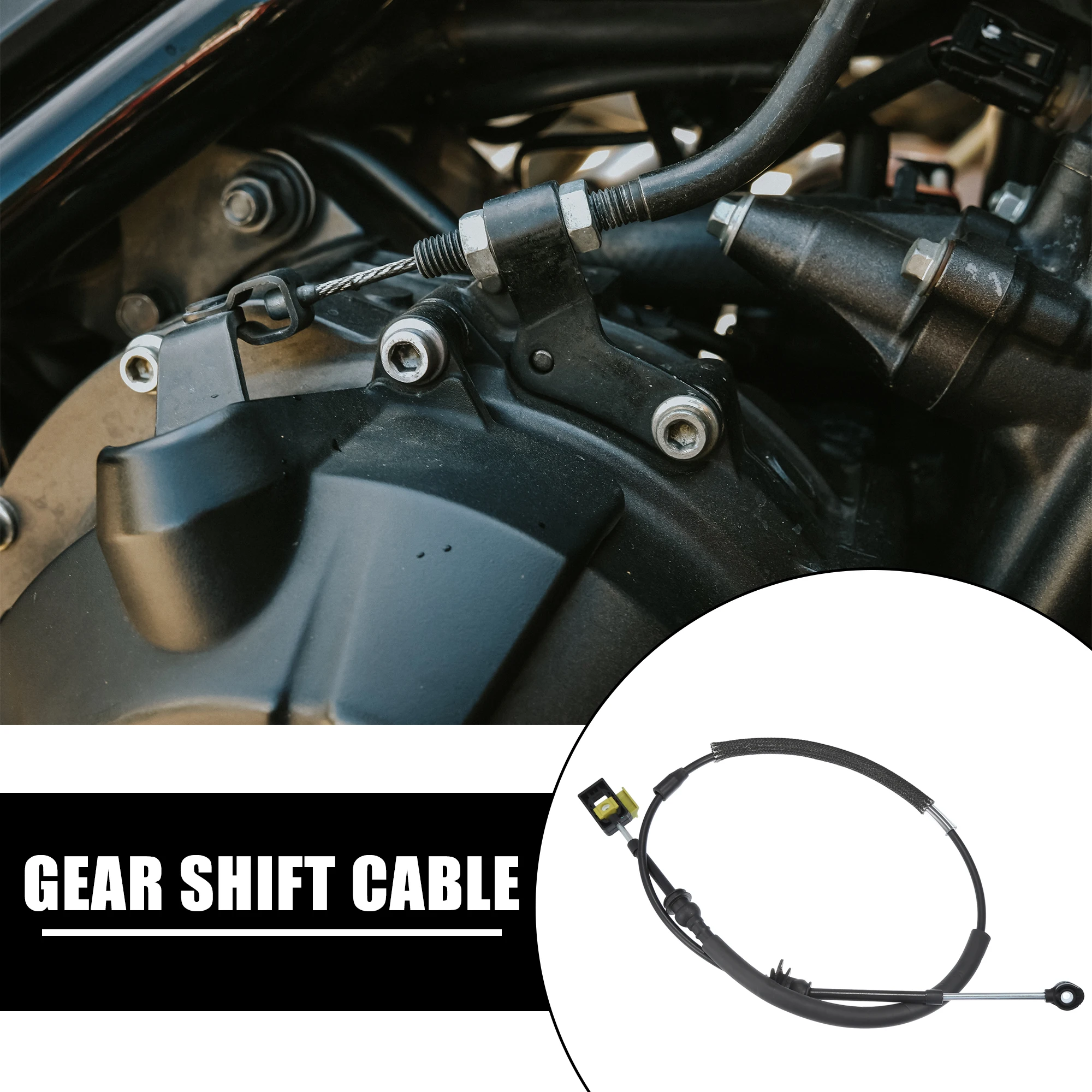 

UXCELL Gear Shifter Transmission Control Cable for Ford for Mustang Base GT 2005-2010