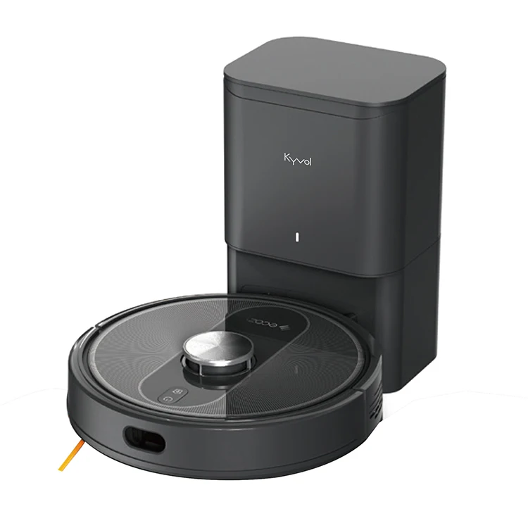 Kyvol S32 Mejores Precios Robot Aspirador y Fregasuelos 2 en 1 con Navegación Láser LDS para Hogares, Hoteles y Autocaravanas