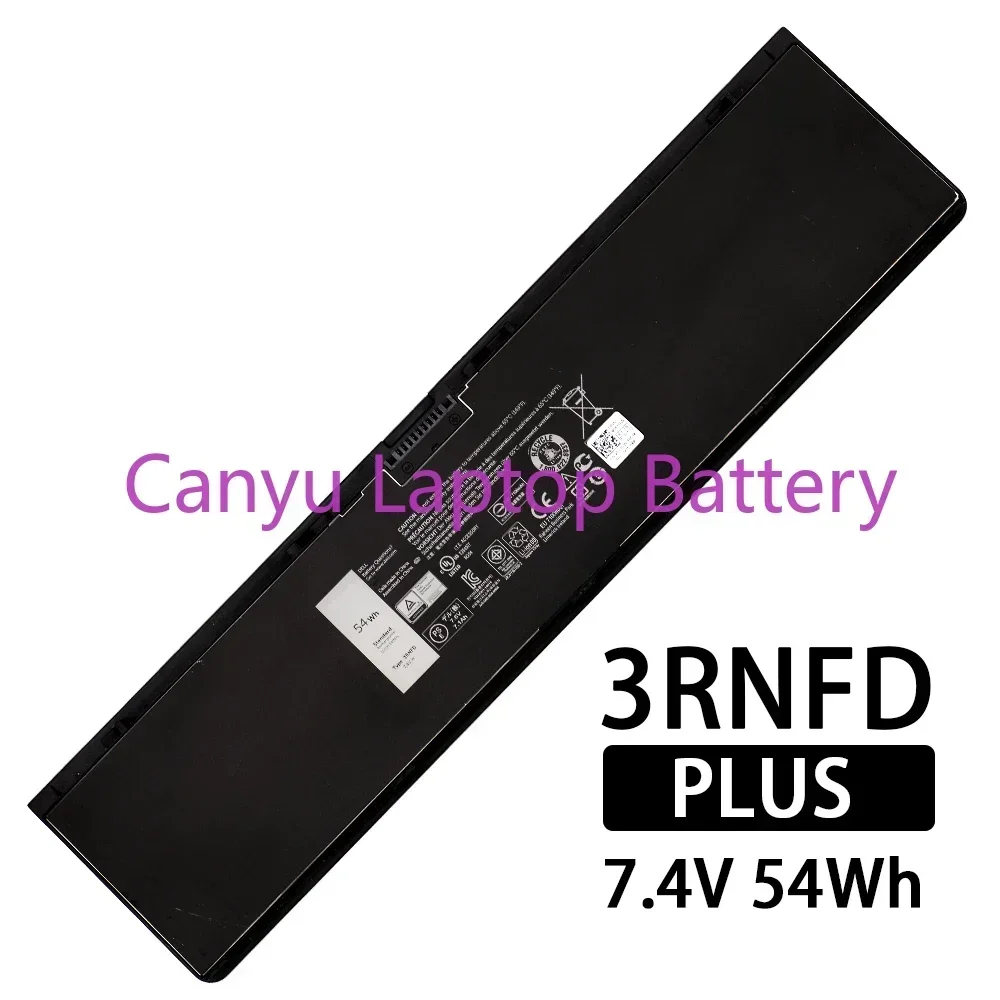 New 3RNFD   54Wh 7.4V For  Latitude E7420 E7440 E7450 3RNFD V8XN3 G95J5 34GKR 0909H5 0G95J5 5K1GW Laptop battery