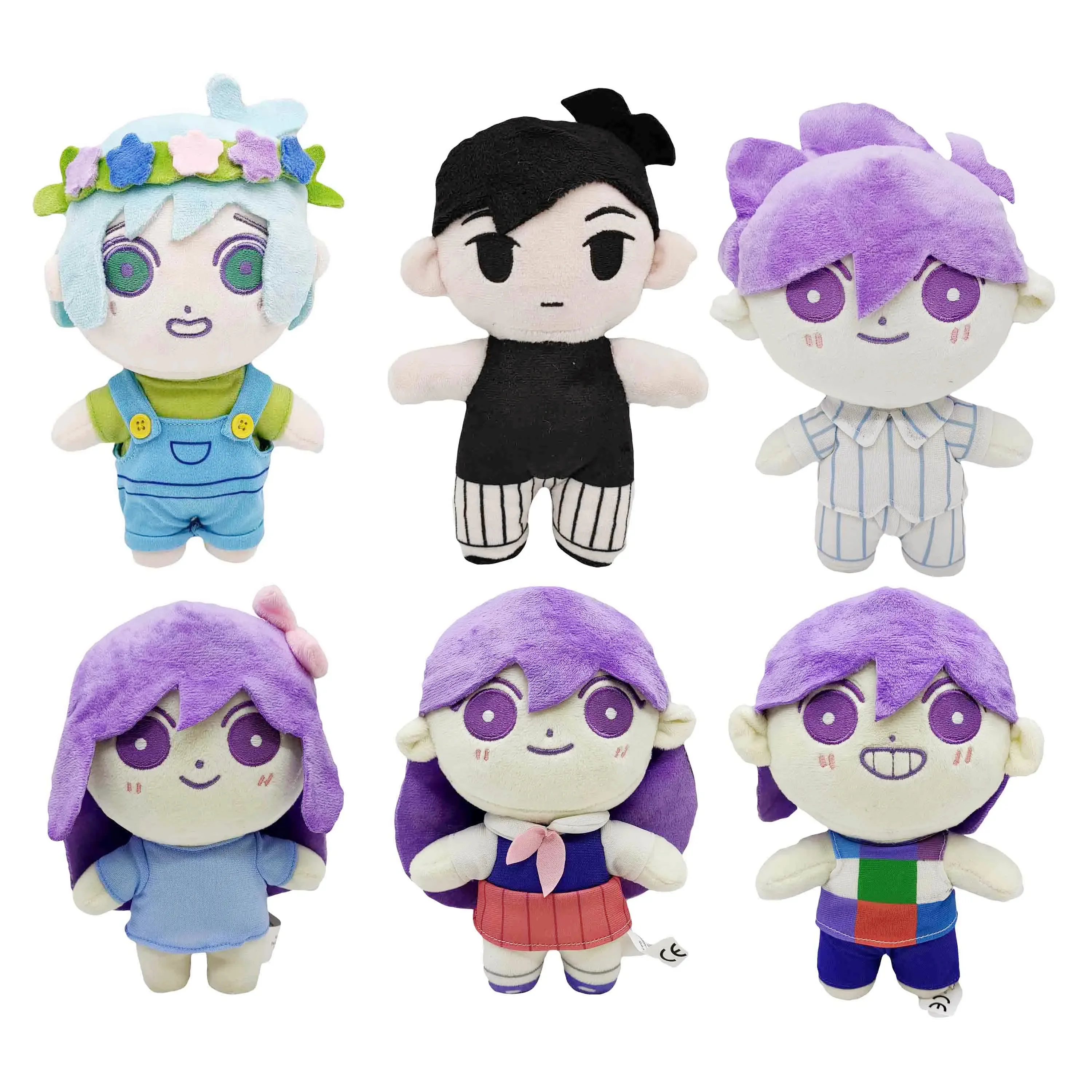 

Omori Plush Doll Cartoon Stuffed Pillow Toy Plushies Figure Cute Gifts Omori Cosplay Props Merch Game OMORI Sunny Plush Toys