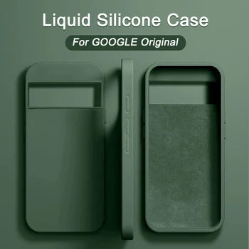 Luxury Original Liquid Silicone Phone Cases For Google Pixel 8 6 7 Pro 6A 7A Case For…