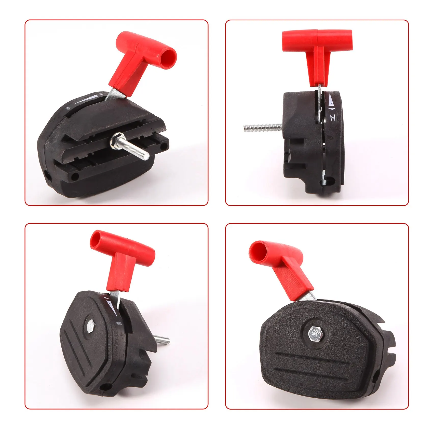 Imagem -06 - Universal Switch Lever Control Handle Kit de Cabo do Acelerador para Cortador de Grama Peças Cortador de Grama Ferramentas de Jardim