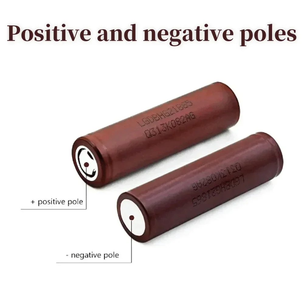 New 100% Safe and Durable True Capacity 18650 HG2 3000mAh 3.7V Rechargeable Lithium Battery+Charger