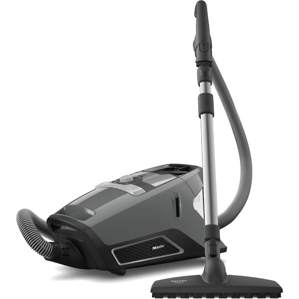 Miele Blizzard CX1 Pure Suction Bagless Canister Vacuum Cleaner, Graphite Grey