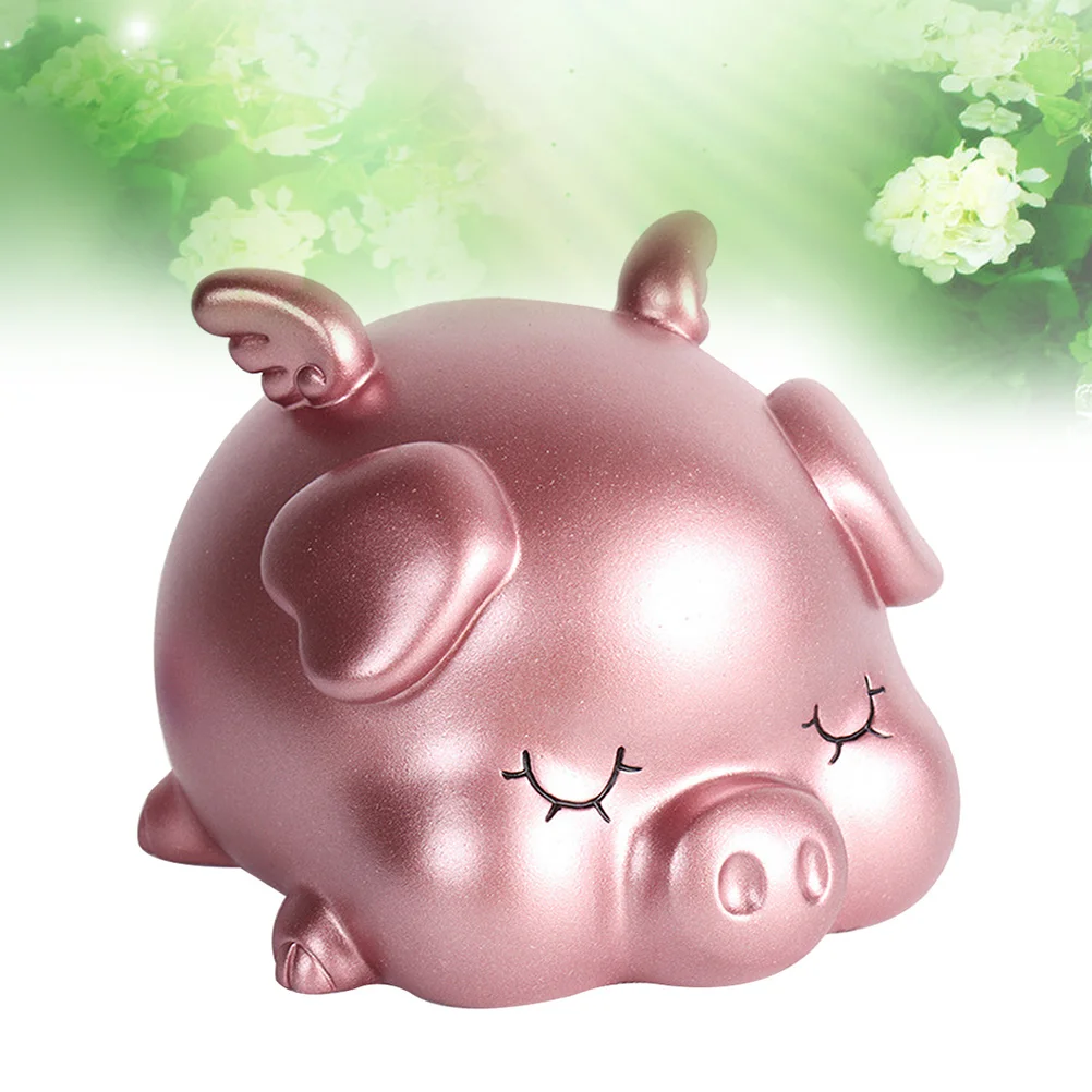 

Piggy Bank for Cute Animal Coin Cartoon Cash Aesthetic Saving Jar Lucky