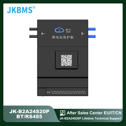 JKBMS JIKONG B2A24S20P SMART BMS 2A BALANCE Bluetoot 200A BT 36V 48V 60V Li-Ion LTO 18650 Battery Lifepo4 Battery Storage Bms