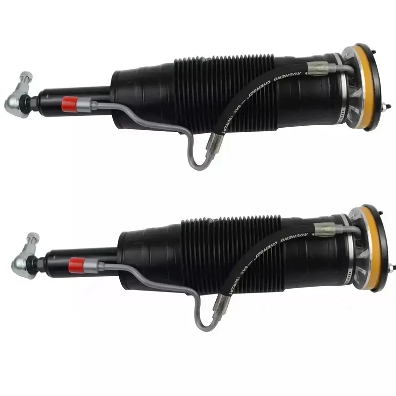 2Pcs Pair Front Left & Right ABC Hydraulic Shock Struts Fits Mercedes W221 C216 2007-2014 OE#2213202313 A2213202313