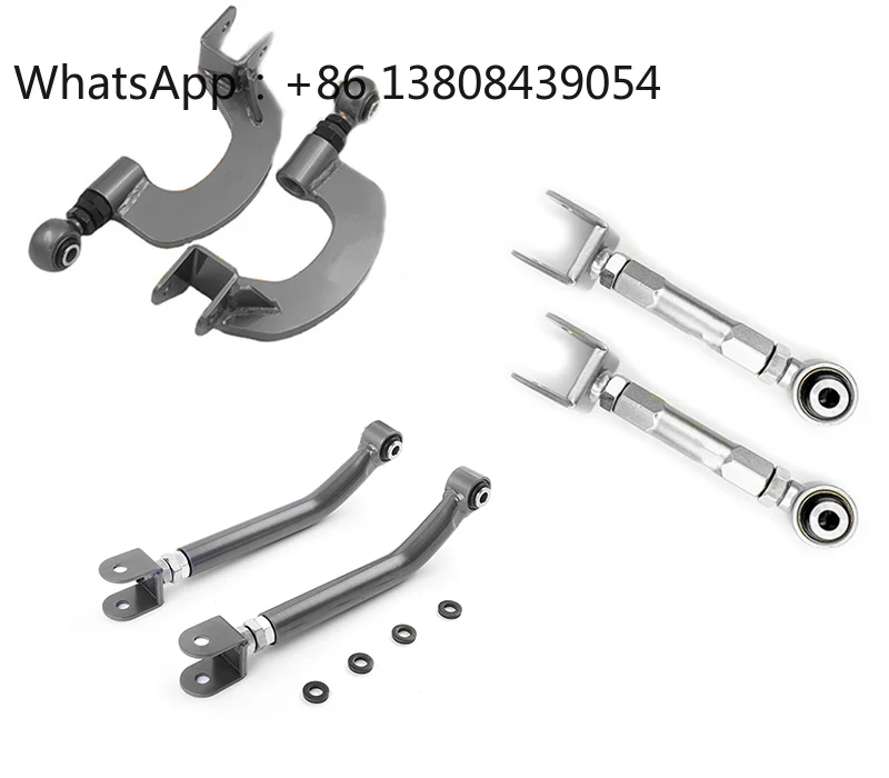 Car Parts Rear Offset Toe Control Arm Upper Camber Arm Traction Rod 3-piece Set for Nissan Silvia/240SX/180SX/200SX S13 YZ012D