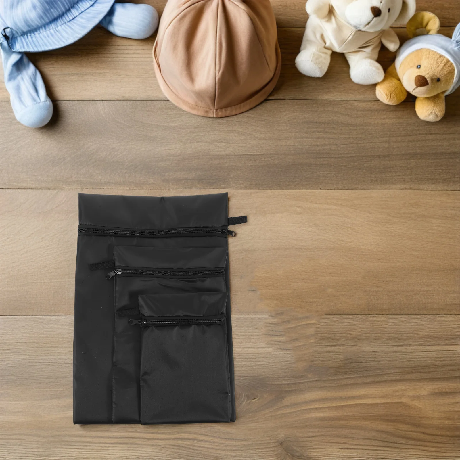 3 قطعة حقيبة الحفاض الطفل مقاوم للماء تخزين الحفاضات المنظم متعدد الحجم أكسفورد القماش الحفاض حقيبة الرطب للسفر عربة حمل قابلة لإعادة الاستخدام