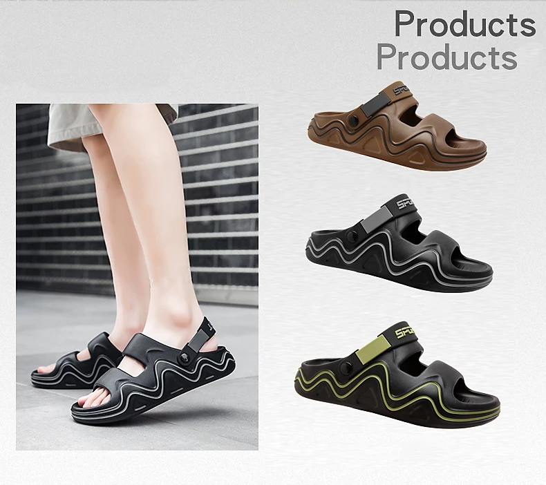 Sandali estivi da uomo, scarpe da giardino comode e morbide_voghion.com
