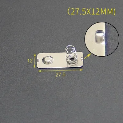 YYT 20PCS Frühling blatt AA 12*12/26,5/27,5/28MM kontakt blatt batterie box positive und negative blätter 0,3 MM eisen + vernickelung
