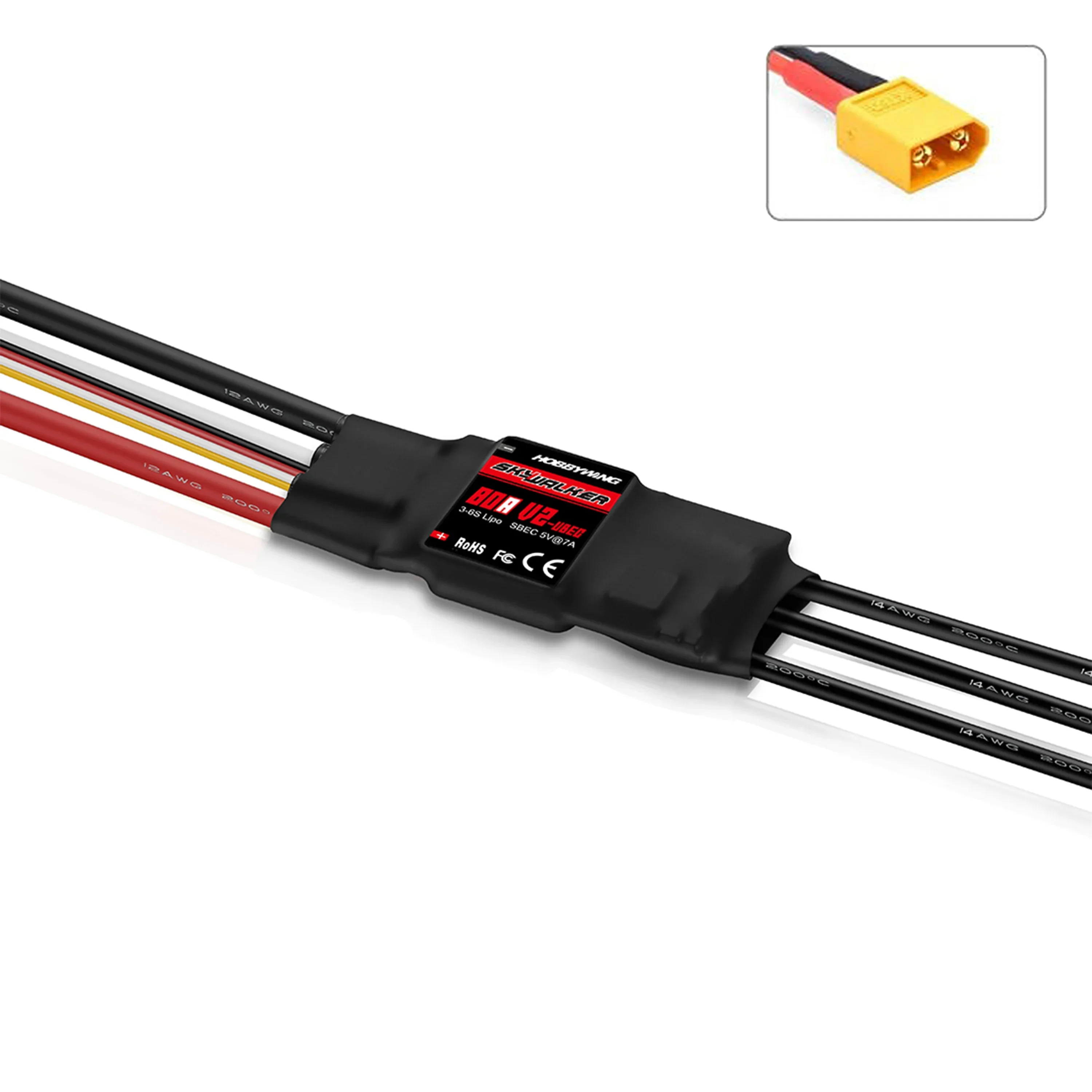 Variant: 80A V2 XT60 plug