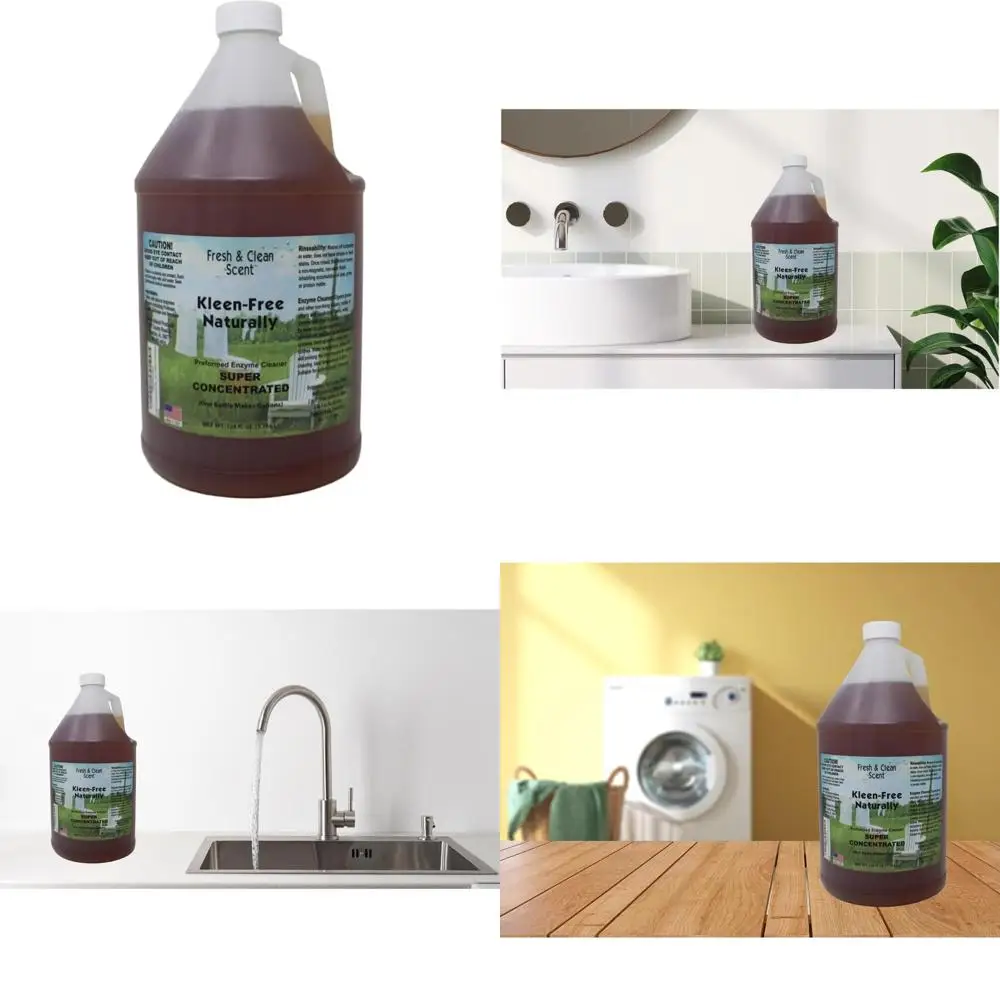 

Powerful Enzymatic Cleaner - Multi-Use, Fresh Scent - 128oz Concentrate