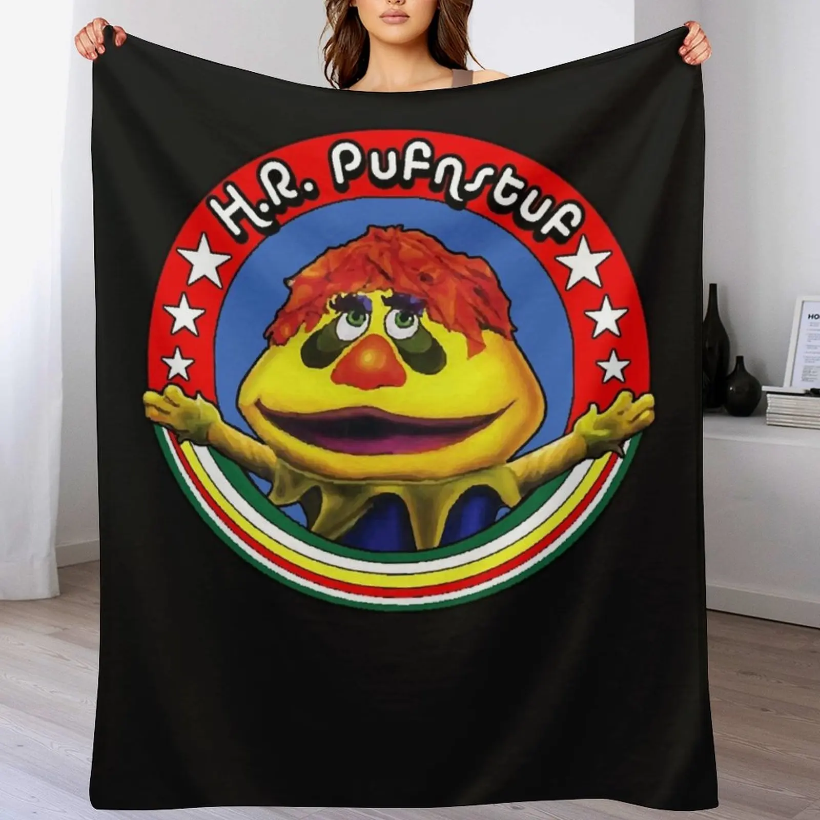 H.R. Pufnstuf Essential T-Shirt Throw Blanket