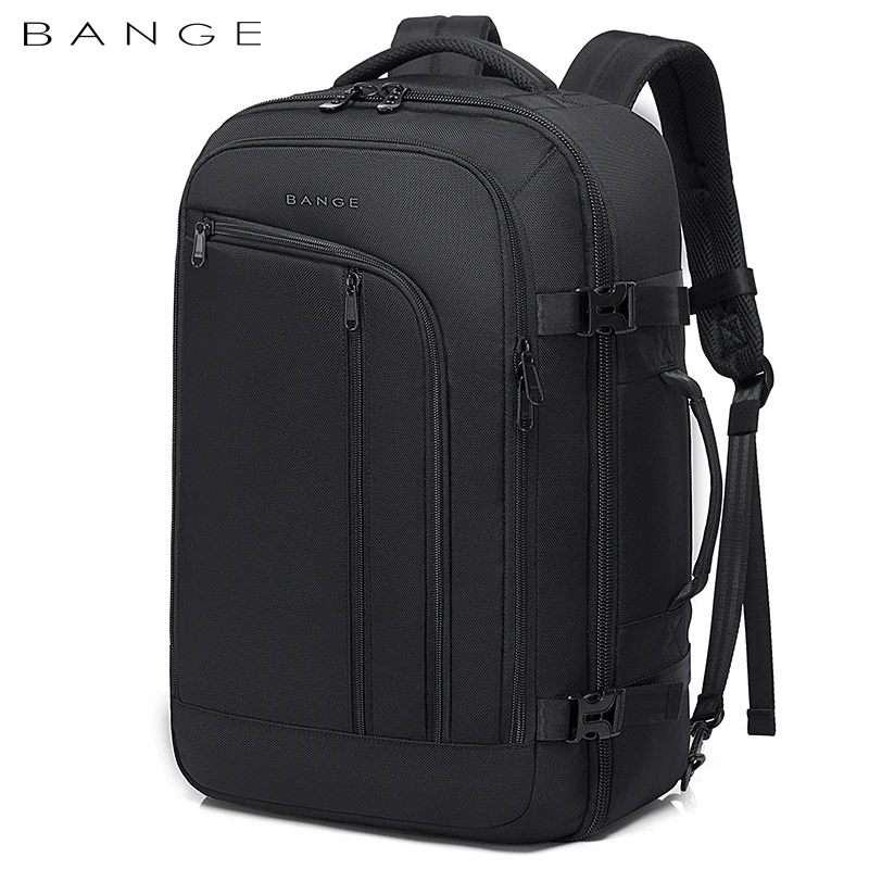 Bange Large Capacity Travel Expandable Large Suitcase Backpacks With 3 Packing Cubes Water Resistant Luggage Daypack Backpack