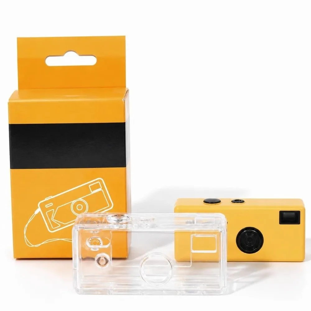 PC Clear Camera Case Scratch Resistant Drop Protection PC Shell Form Fitted High Transparency for Kodak Charmera 1987