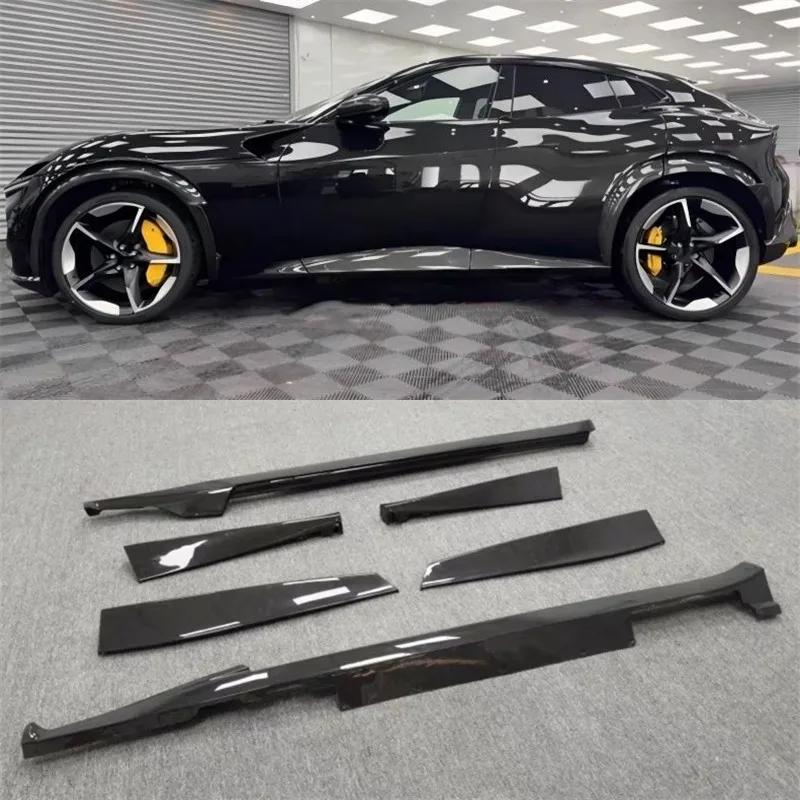 

For Ferrari Purosangue FUV ReaI Carbon Fiber Side Skirts Spoiler Kit