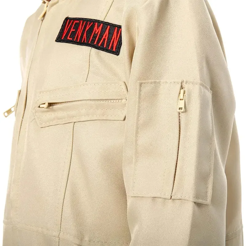 qa156 بيتر فينكمان للأطفال والأولاد والبنات بذلة خيالية 1984 فيلم شبح كوسبلاي منتهكي زي تمويه الطفل فانتازيا خارج