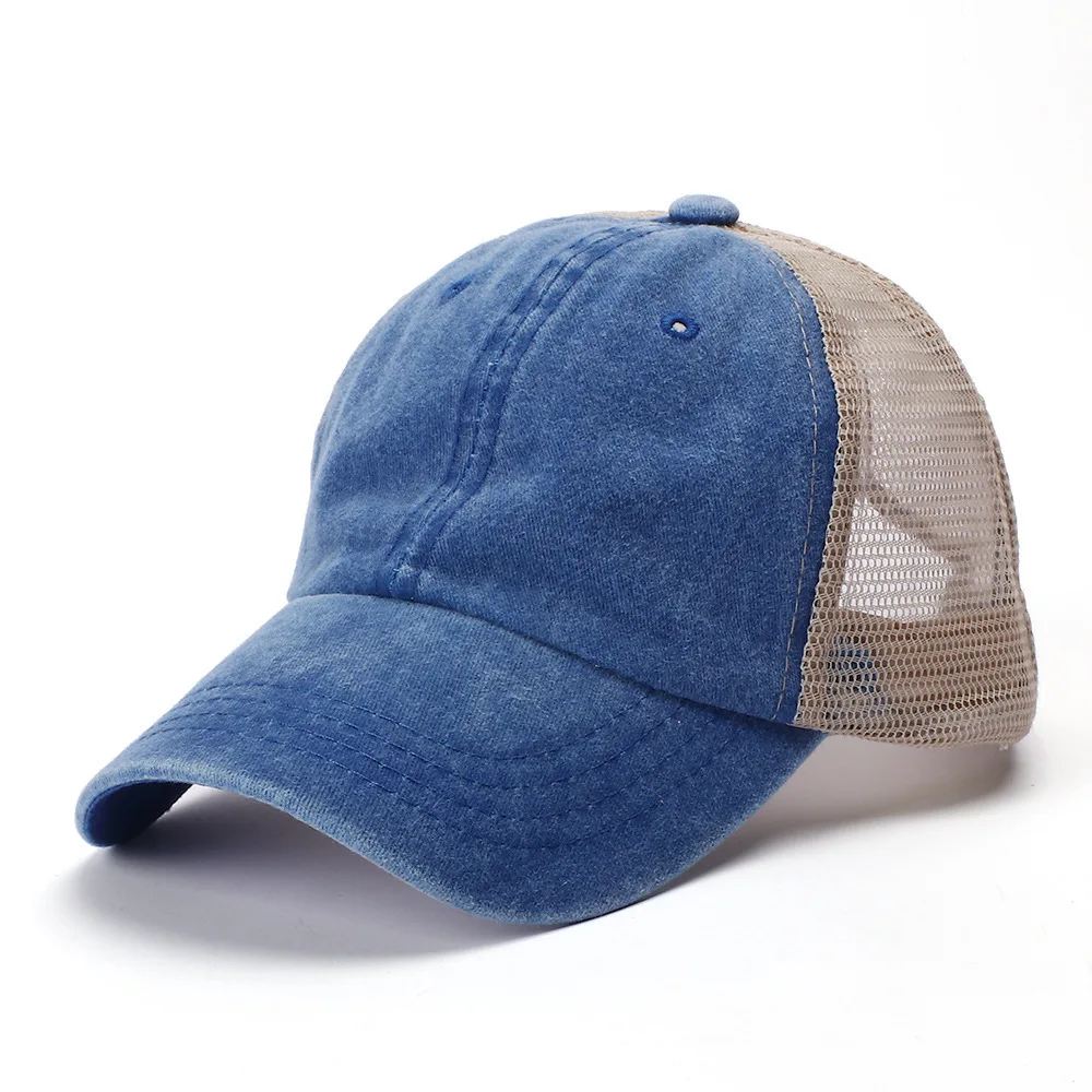 Moda masculina boné de beisebol venda quente unisex chapéu de caminhoneiro multi cores boné de beisebol liso feminino masculino boné de algodão lavado