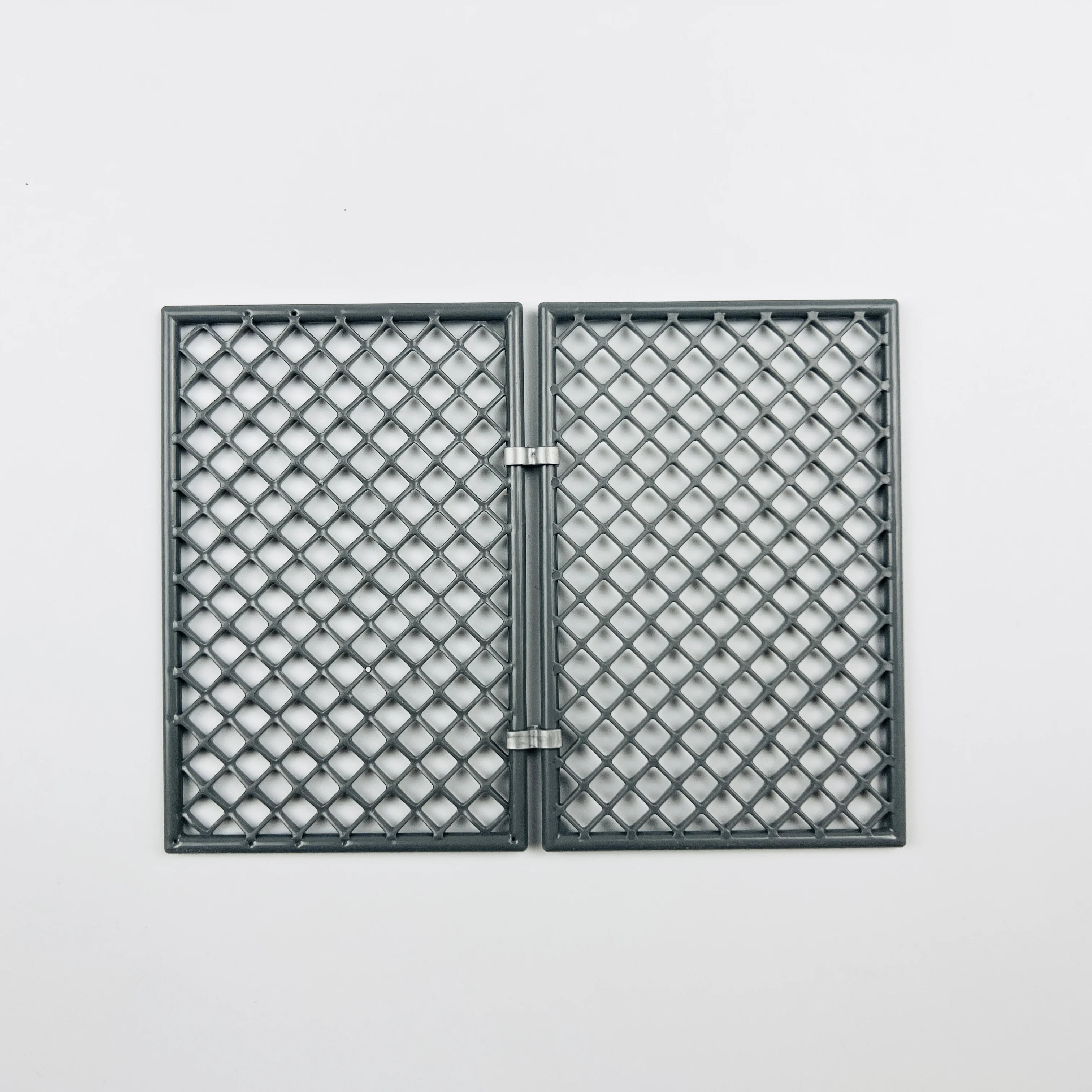 2Pcs Simulation Miniature Isolation Fence Model Protective Rails Net Diy Railway Sand Table Scene Layout Materials Diorama Kits