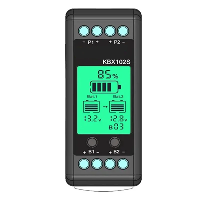

KBX102S Контроллер напряжения Батарея Эквалайзер Батареи Монитор Балансир Свинцово-кислотный Li-Ion Connect Series 24, 36, 48 60, 96 В