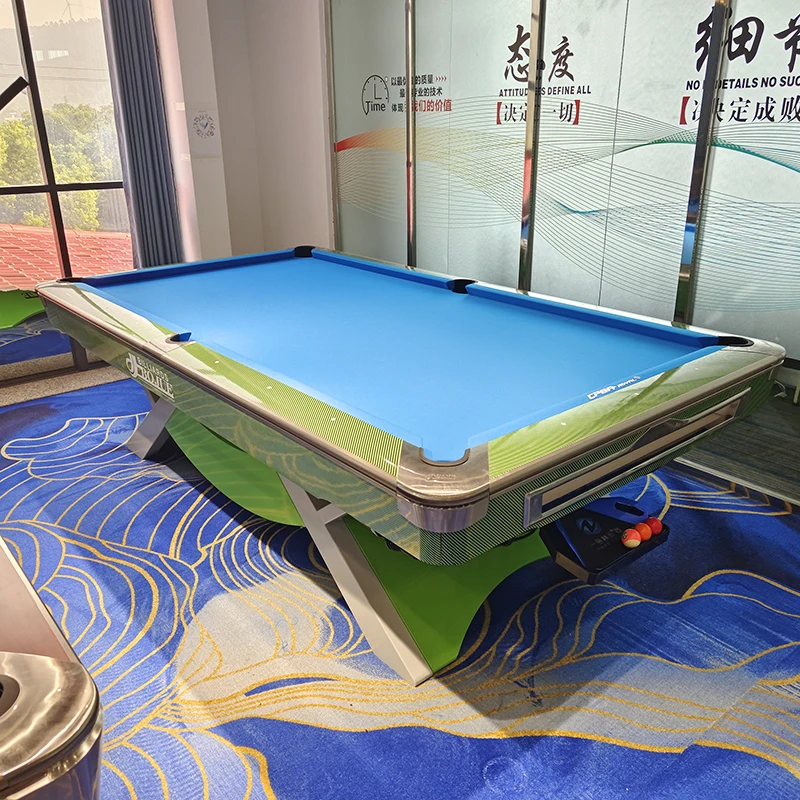 Bojue New Style Steel Structure Snooker & Billiards American Luxury Pool table for High-End Billiard Sports