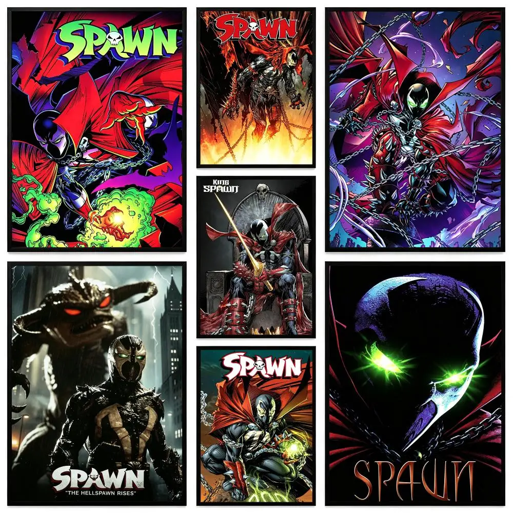 Comic Spawn Poster Poster HD Printing Modern Minimalist Style Wall Art Home Decor For Office Bedroom Gift