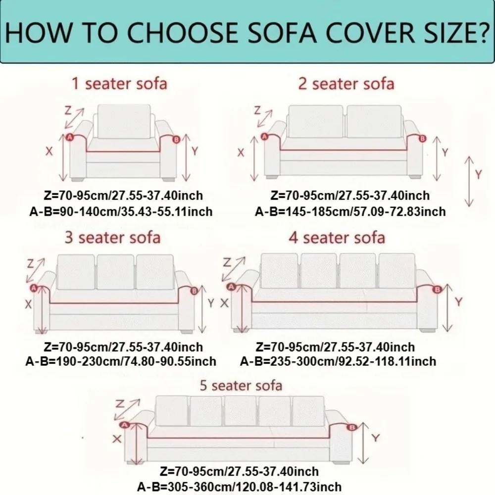 Newest 1/2/3/4/5 Seaters All Inclusive Anti Cat Scratch Sofa Protective Cover Adjustable Stretch Slipcovers Corner Couch Covers