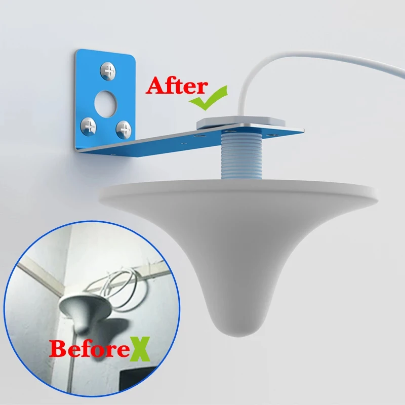 실내 옴니 안테나 360 ° 커버, CDMA GSM UMTS LTE 천장 안테나, 신호 리피터, 셀룰러 부스터, 브래킷 포함, 2G, 3G, 4G