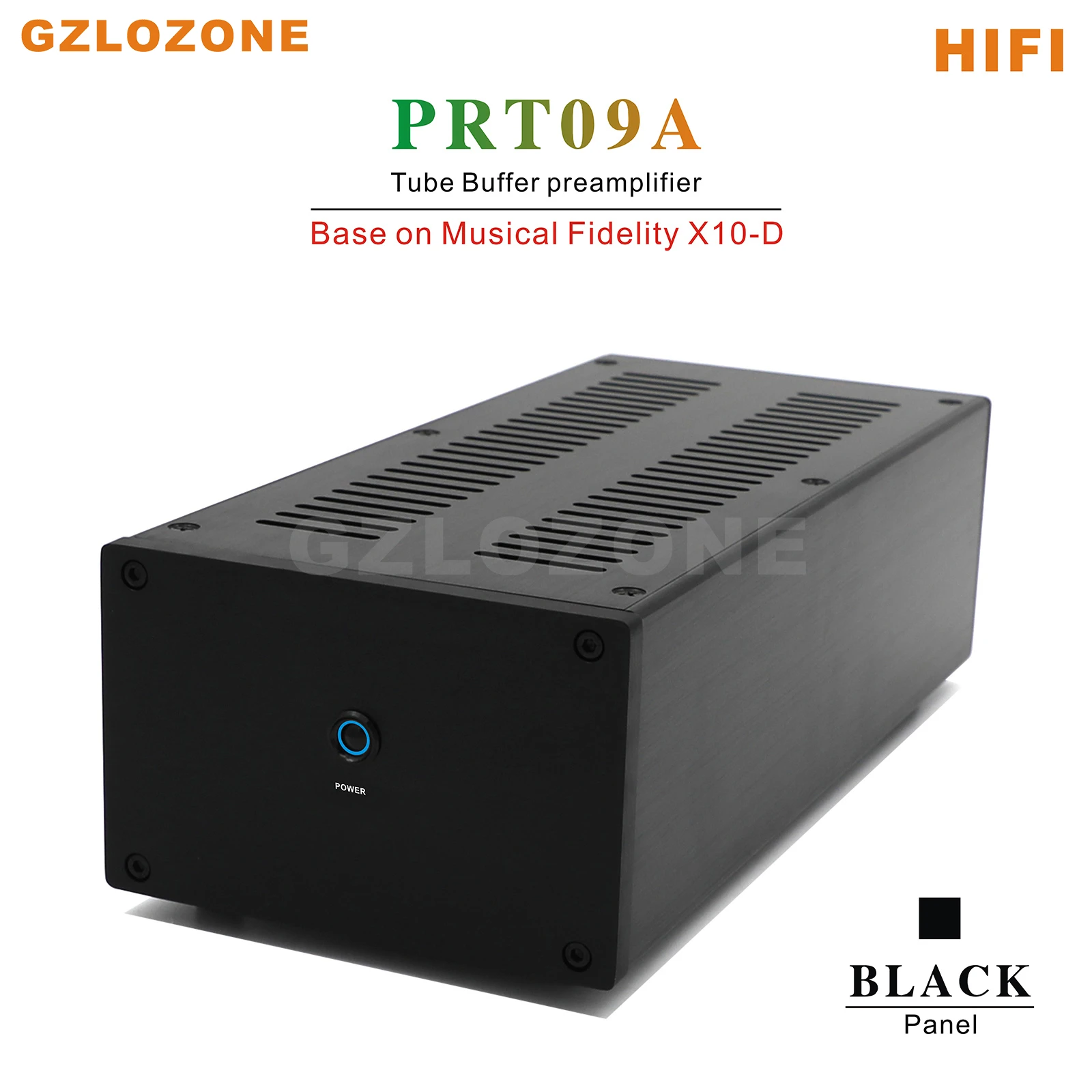 HIFI PRT09A 튜브 버퍼 프리앰프 베이스, 음악 충실도 X10-D, 없음 또는 EH-6922 포함, 두 가지 버전 (옵션)