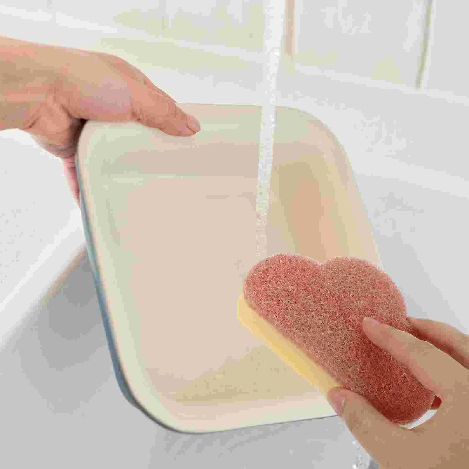 

12 Pcs Sponges Kitchen Non Scratch Flatware Tableware Practical Home Cleaning Cup Dish The Clouds