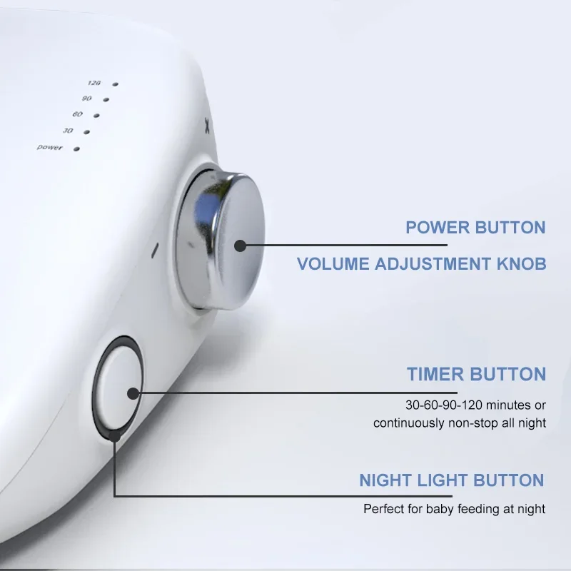 White noise machine sleep instrument player baby sleep aid artifact music sleep insomnia fan sound speaker white noise
