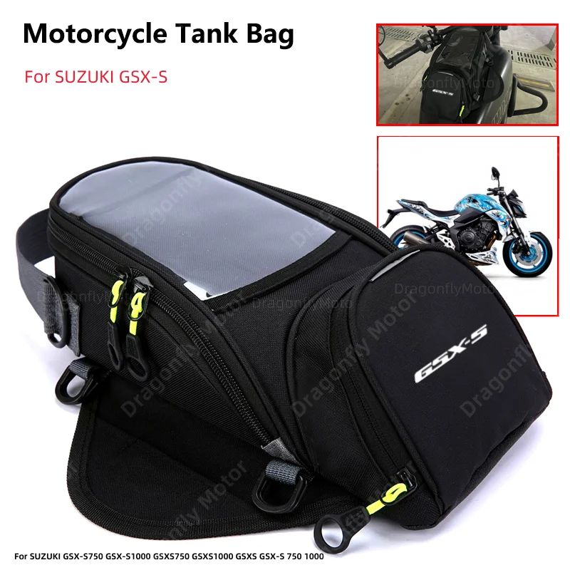 

Motorcycle Fuel Bag Mobile Phone Navigation Tank For SUZUKI GSX-S750 GSX-S1000 GSXS750 GSXS1000 GSXS GSX-S 750 1000