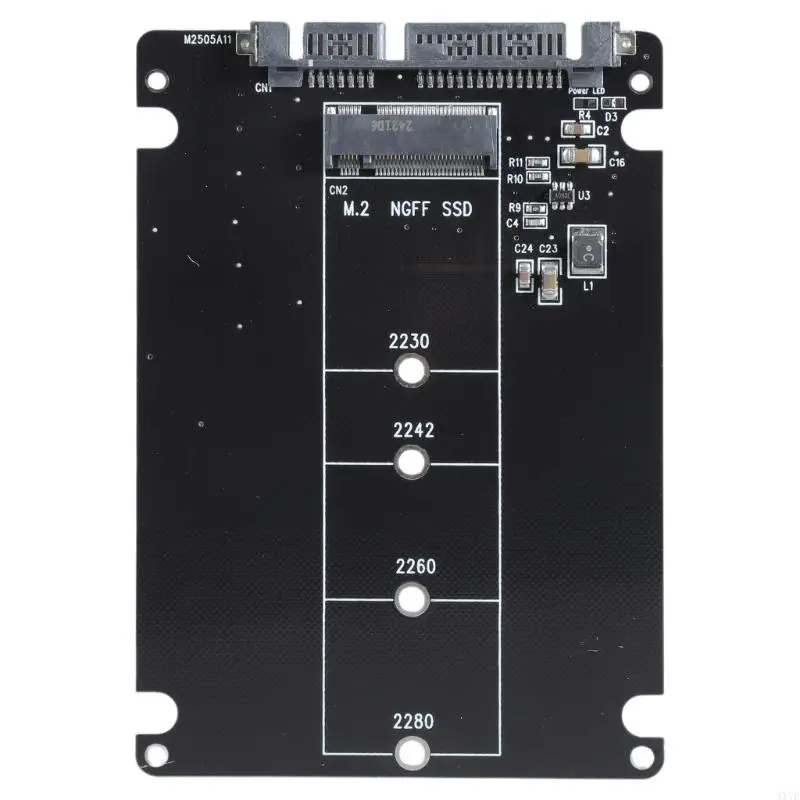 4X7E naar M.2 B NVMe-adapterkaart Ondersteunt B SSD's