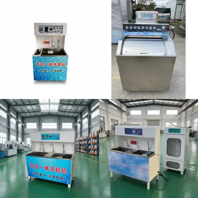 Commercial Shoe Washing Machine Stainless Steel Automatic Sneaker Cleaner Heavy Duty Industrial Shoe Washer 120kg Capacity