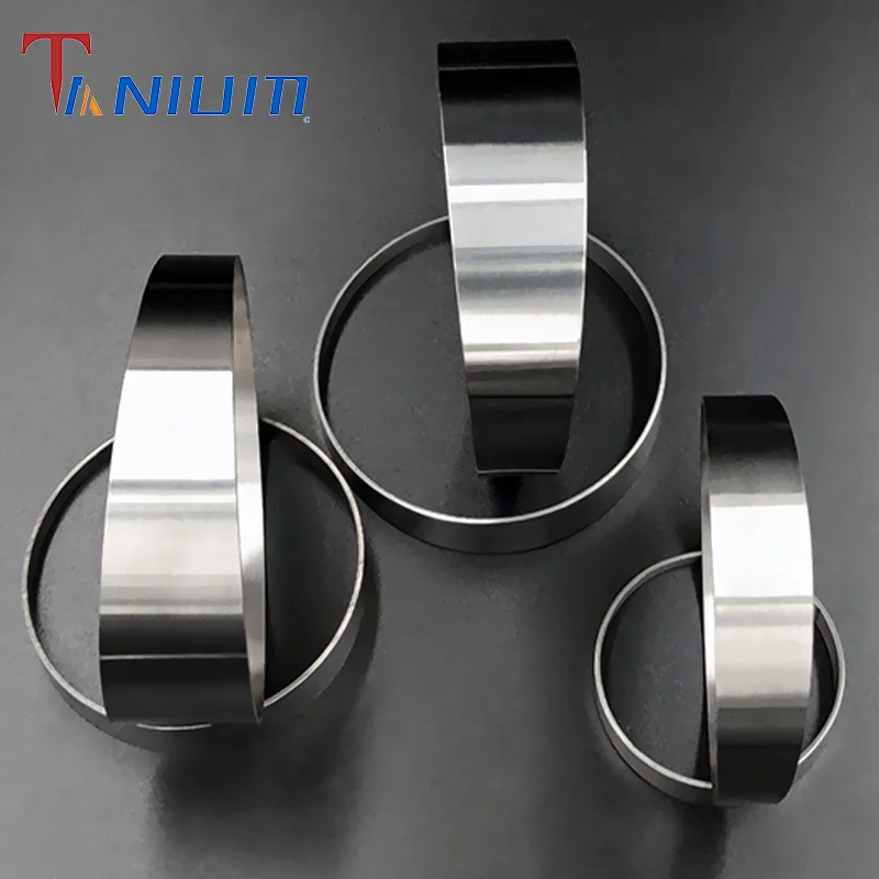 25-51mm Titanium Gr1 1-2inch PieCuts 25x1.0mm Pie Cut With 9 Degree For Car and Motorcycle