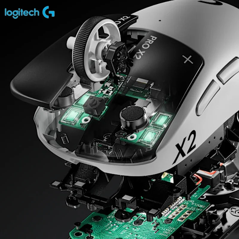 Logitech PRO X2 SUPERSTRIKE Wireless Gaming Mouse for PC and Esports