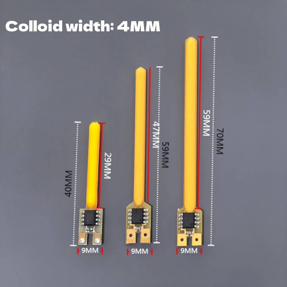 DC 3V LED Filament Diodes Parts Incandescent Light Accessories 40/59/70MMLED Cob Meteor Shower Flowing Water Lamp Red Pink Blue image 4