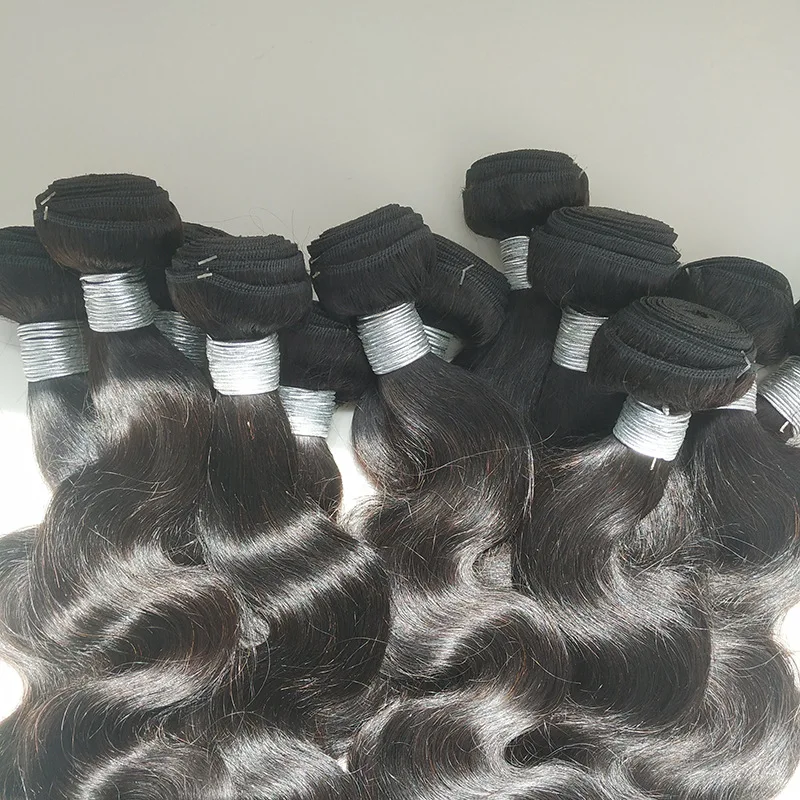 

1/2/3 шт., 12A класс, объемная волна, пучки человеческих волос, двойной уток, наращивание волос, 100 г/шт., натуральный цвет, бразильские девственные волосы, полный конец