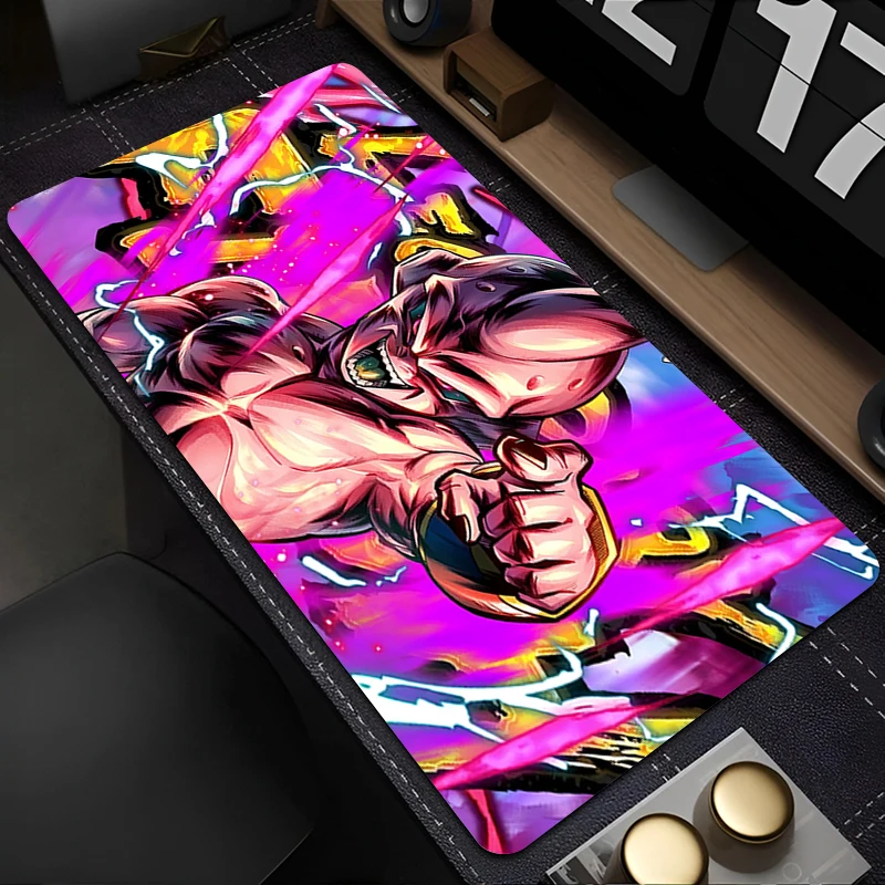 

Mouse Pad 90x40cm DBZ Dragon Ball Majin Buu Gamer Keyboard XXL Mousepad Pc Computer Desk Mat Gaming Pad Mouse Mats For Best Gift