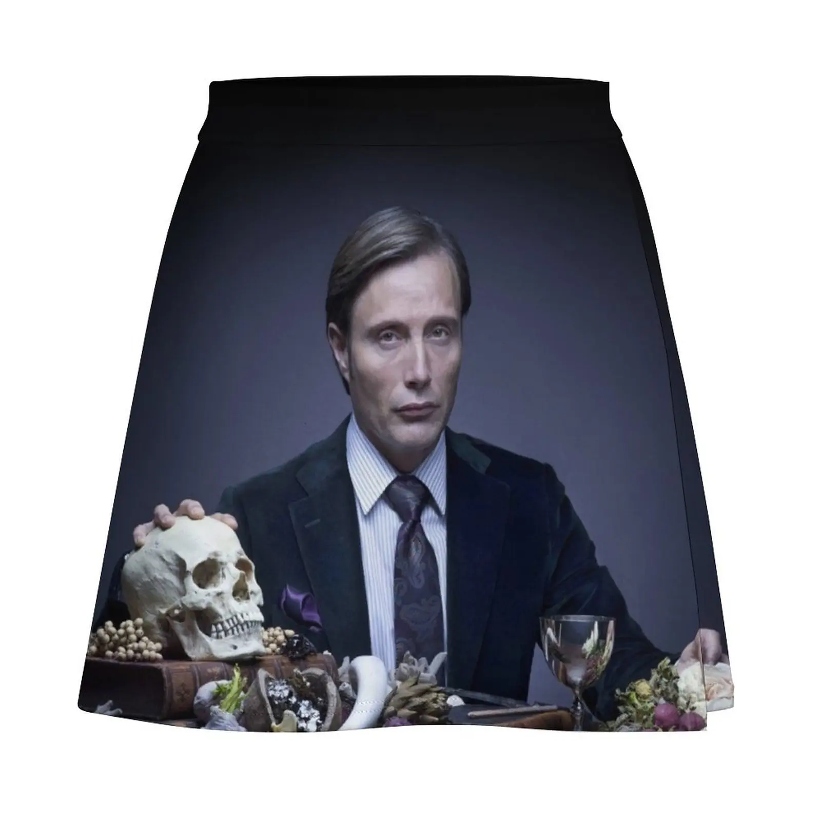 Mads Mikkelsen hannibal Mini Rok japanse kawaii kleding Vrouwelijke rok elegante rokken voor vrouwen rokken voor dames Mini Rok