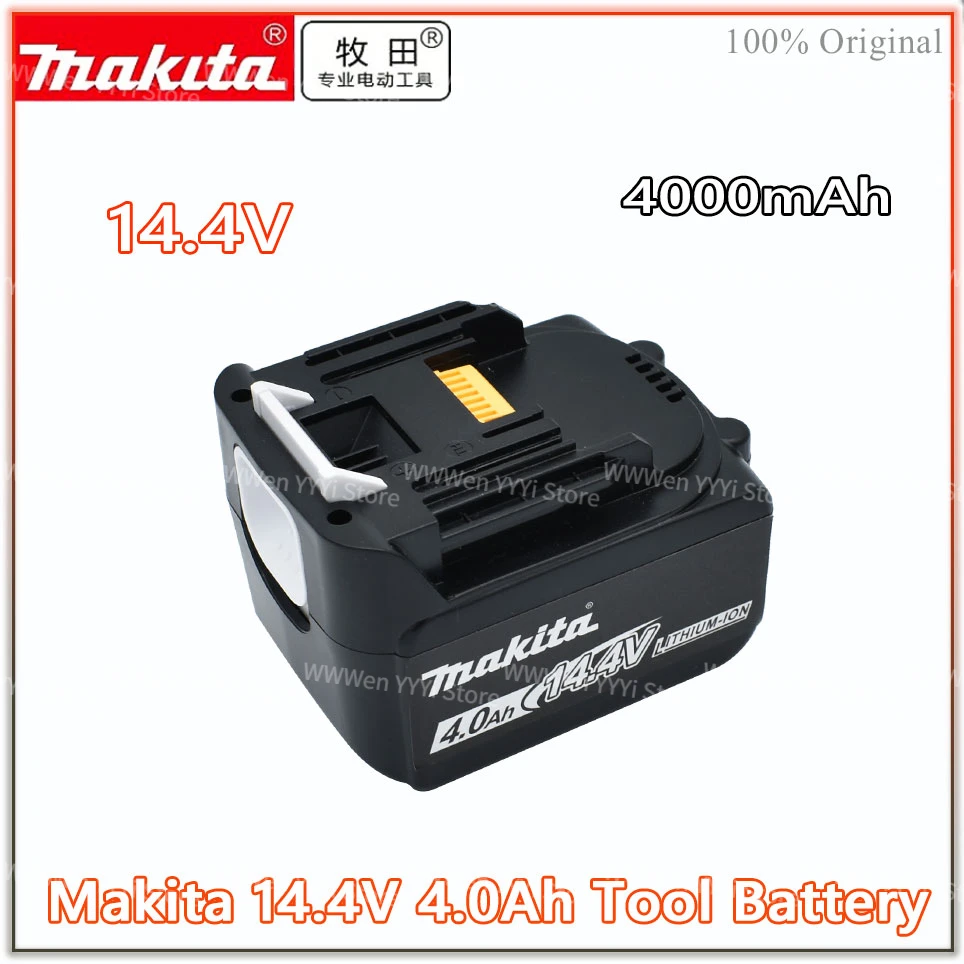 

4000mAh makita 14.4V BL1440 BL1430 196875-4 194558-0 195444-8 3.0Ah 14.4V Makita rechargeable battery for LED indicator