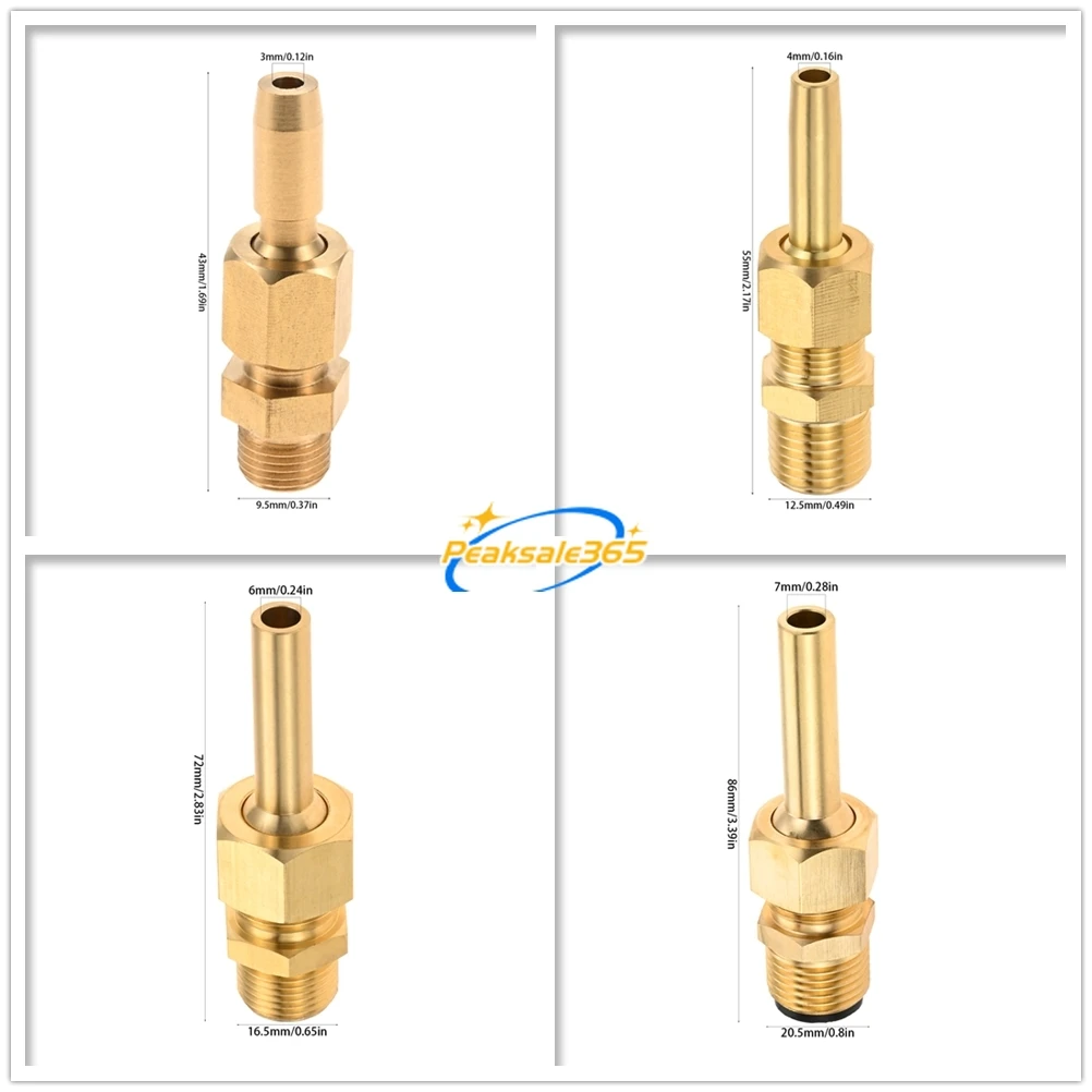 1PC Brass Gushing Spray Water Fountain Nozzle 1/8