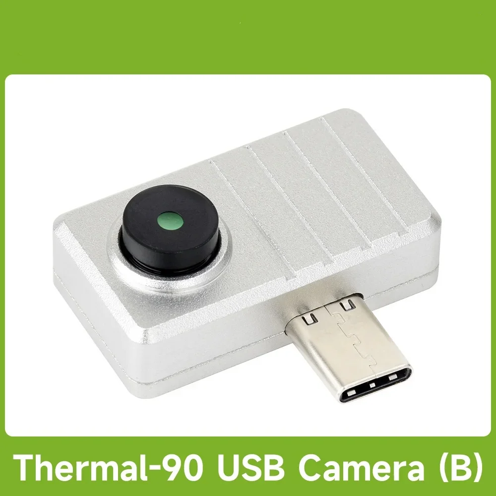 Waveshare Smartphone IR Thermal Imaging Camera (B), Type-C Port, Plug And Play, Options for 45° / 90° FOV, Type-C port