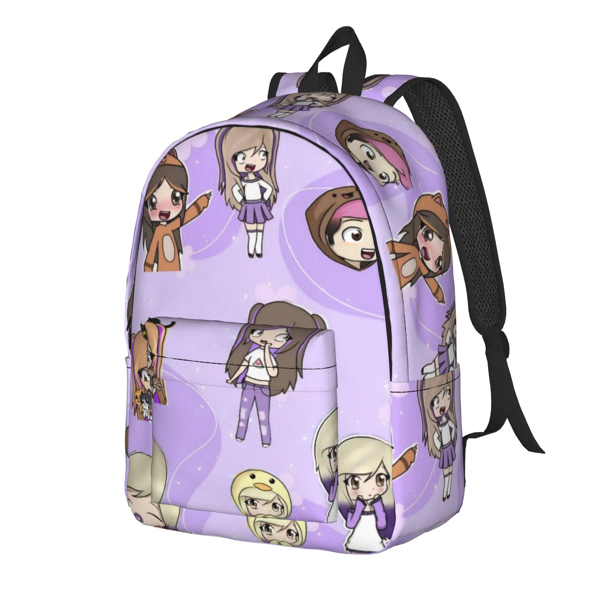 Lyna Vallejos Gamer Teenage Backpack Outdoor Student Work  Daypack for Men Women Laptop Computer Shoulder Bag