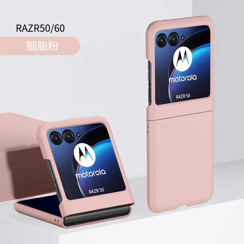 Schlanke, ultradünne, harte Schutzhülle für Motorola Razr 70 60 Ultra Pro 50 40 Plus, Candy-Farben, hautähnliches Gefühl, Kameraschutz, Handyhülle – Detail 13